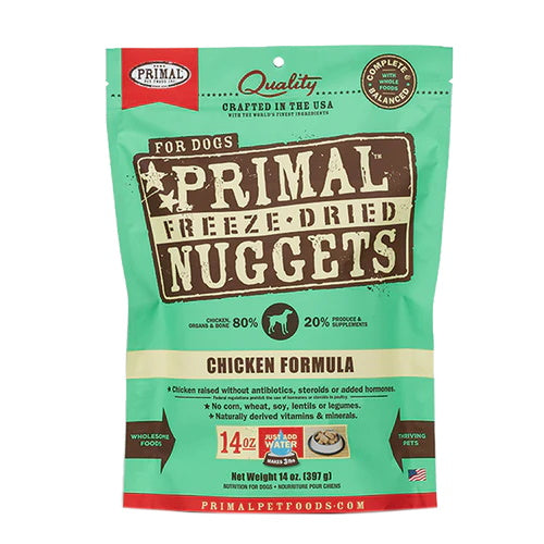 Primal Canine Chicken Freeze Dried Nuggets