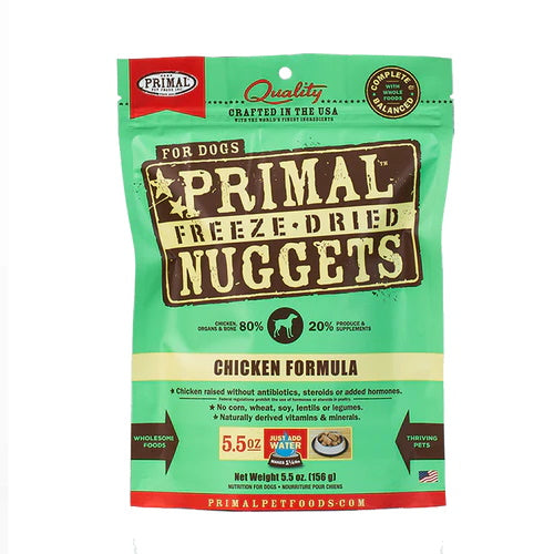 Primal Canine Chicken Freeze Dried Nuggets