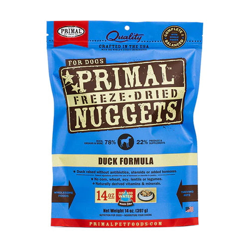 Primal Canine Duck Freeze Dried Nuggets