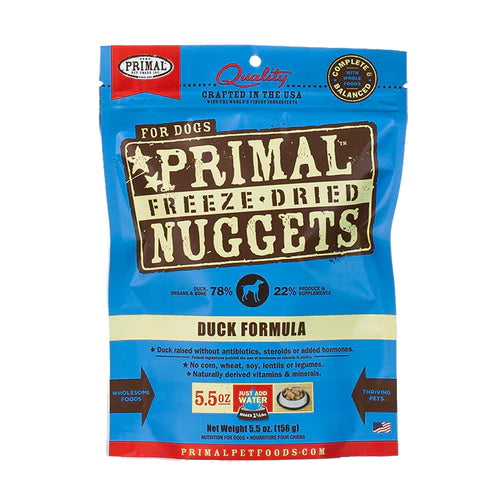 Primal Canine Duck Freeze Dried Nuggets