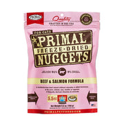 Primal Feline Beef and Salmon Freeze Dried Nuggets
