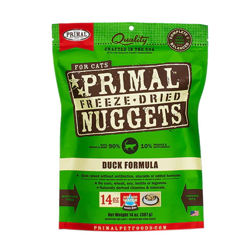 Primal Feline Duck Freeze Dried Nuggets